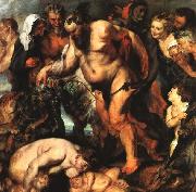 Peter Paul Rubens Drunken Silenus Sweden oil painting artist